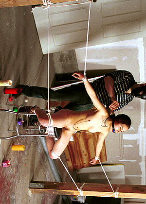 free sex pornphoto 16 Shikira drity-spreading-tightskinny hogtied