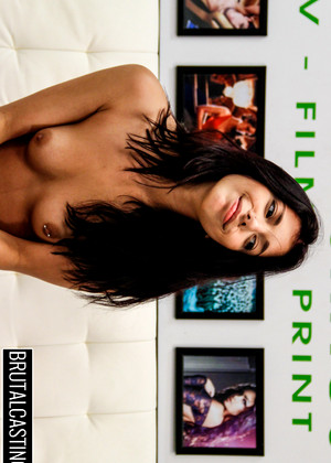 free sex pornphotos Brutalcastings Gina Valentina Metro Casting 20year