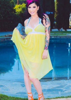 Burningangel Joanna Angel Sexgram Skirt Nudepee Wet