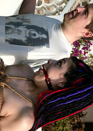 free sex photo 7 Jenni Lee Mallory Knots sexychut-bondage-superhero hogtied