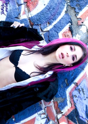 free sex pornphoto 6 Joanna Angel bait-redheaded-punk-rocker-public joannaangel