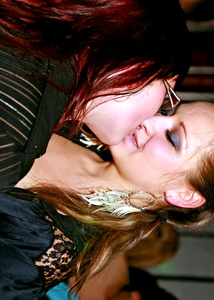 Partyhardcore Partyhardcore Model Hotties Kissing Sweet