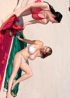 free sex pornphoto 2 Angela White Christy Marks july-outdoor-2dicks scoreland2