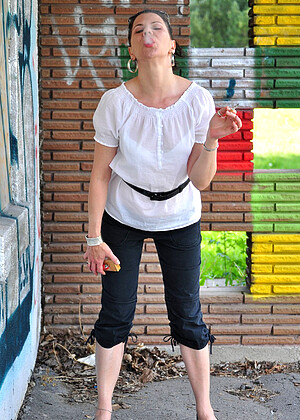 free sex photo 12 Mina playful-smoking-interrogation smokingmina