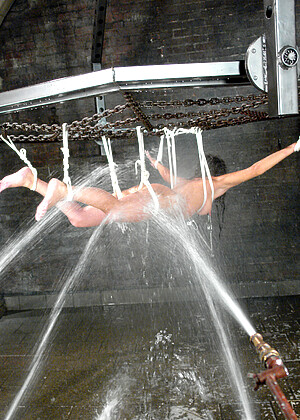 free sex photo 7 Gina Caruso tshart-fetish-uniform-wearing waterbondage