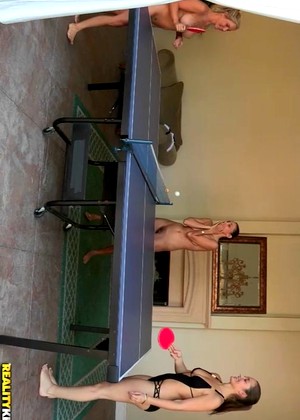 free sex pornphotos Welivetogether Dani Daniels Ainsley Addison Nakedgirls Table Tennis Sexk