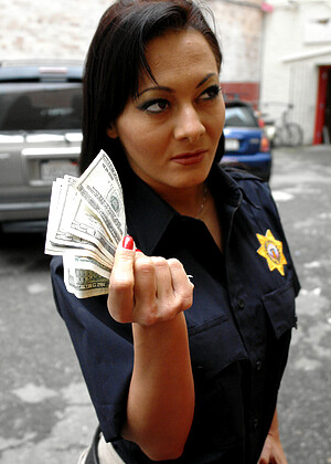free sex pornphoto 9 Annie Cruz Sandra Romain brazers-police-strip-bra whippedass